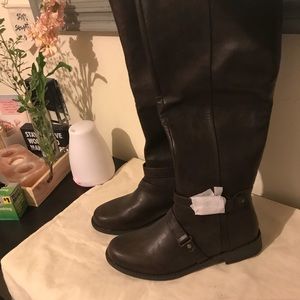 Brand new brown JustFab boots